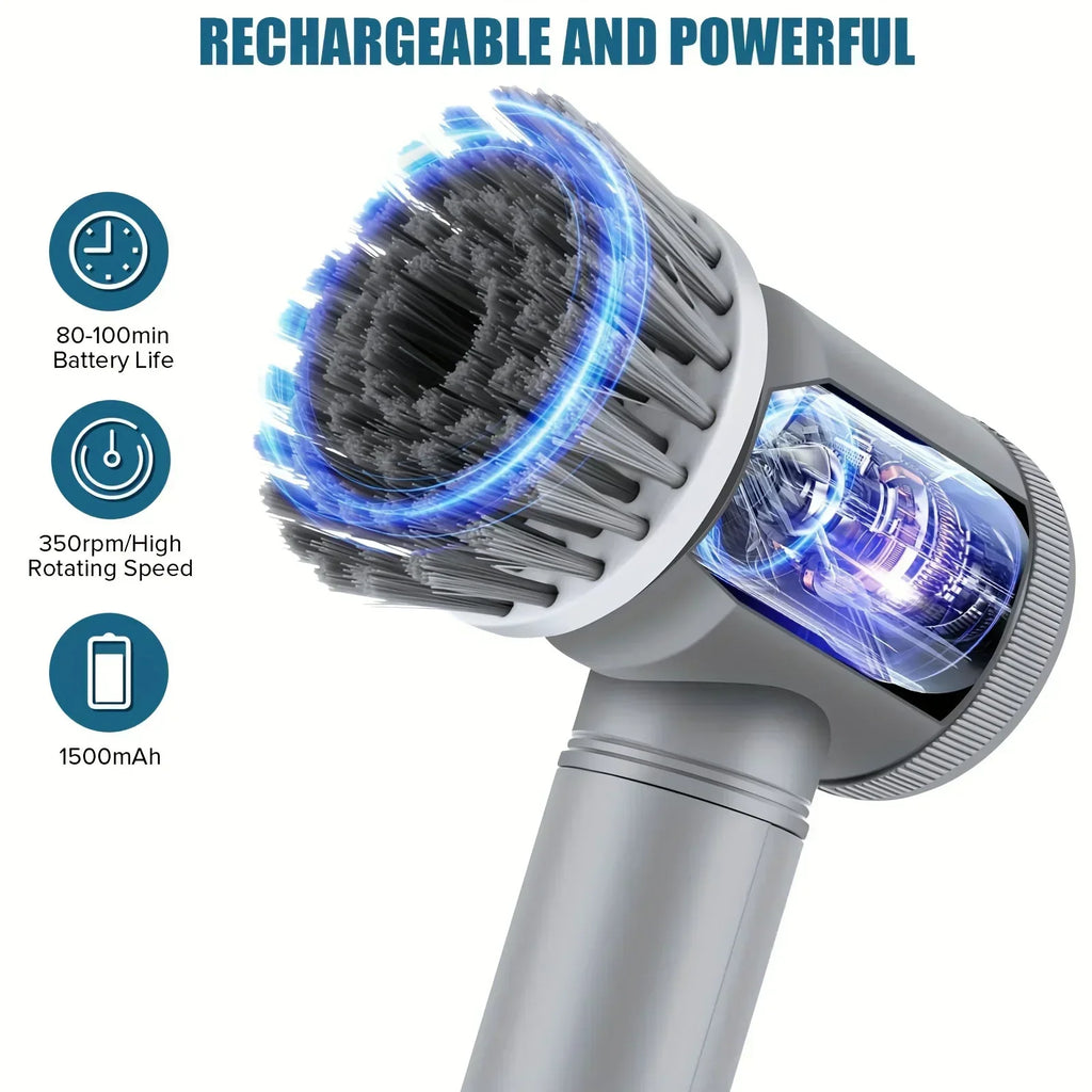 SpinPro Cordless Electric Scrubber
