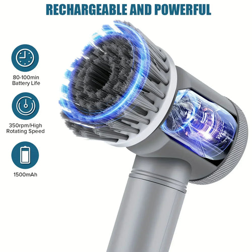 SpinPro Cordless Electric Scrubber